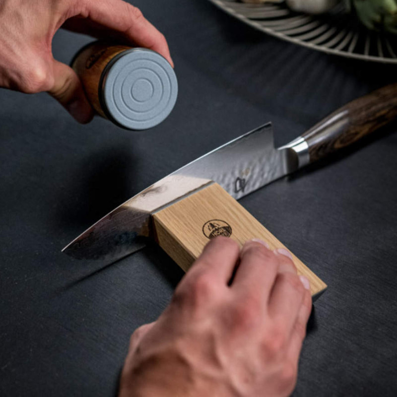 Horl 1993 2 Roll Grinder Knife Sharpener, Oak Solid Wood – Peito Y Cabezon  Ferreteria