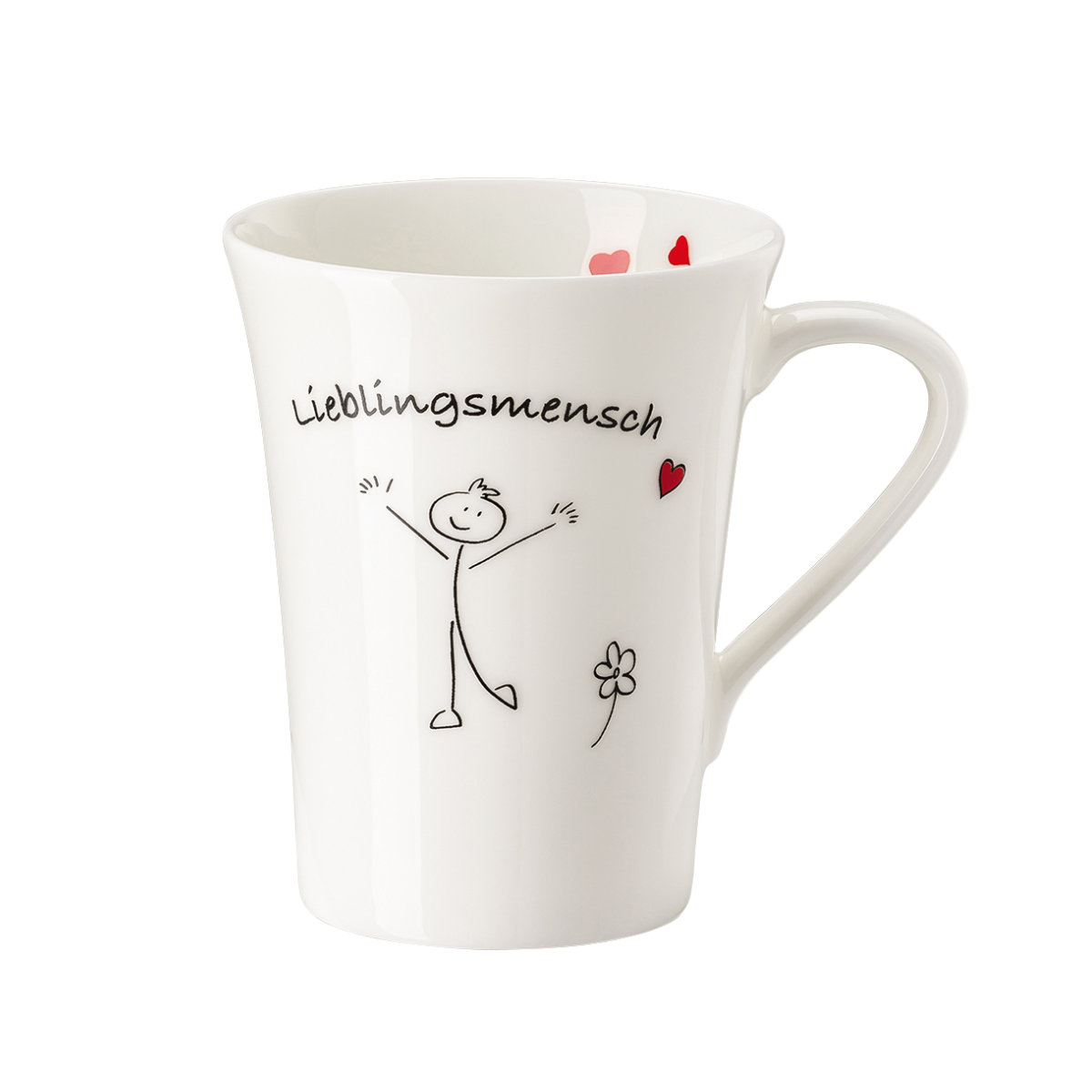 Hutschenreuther My Mug Collection Wort - Lieblingsmensch Becher mit Henkel 0,40 L My Mug Collection 02048-727337-15505