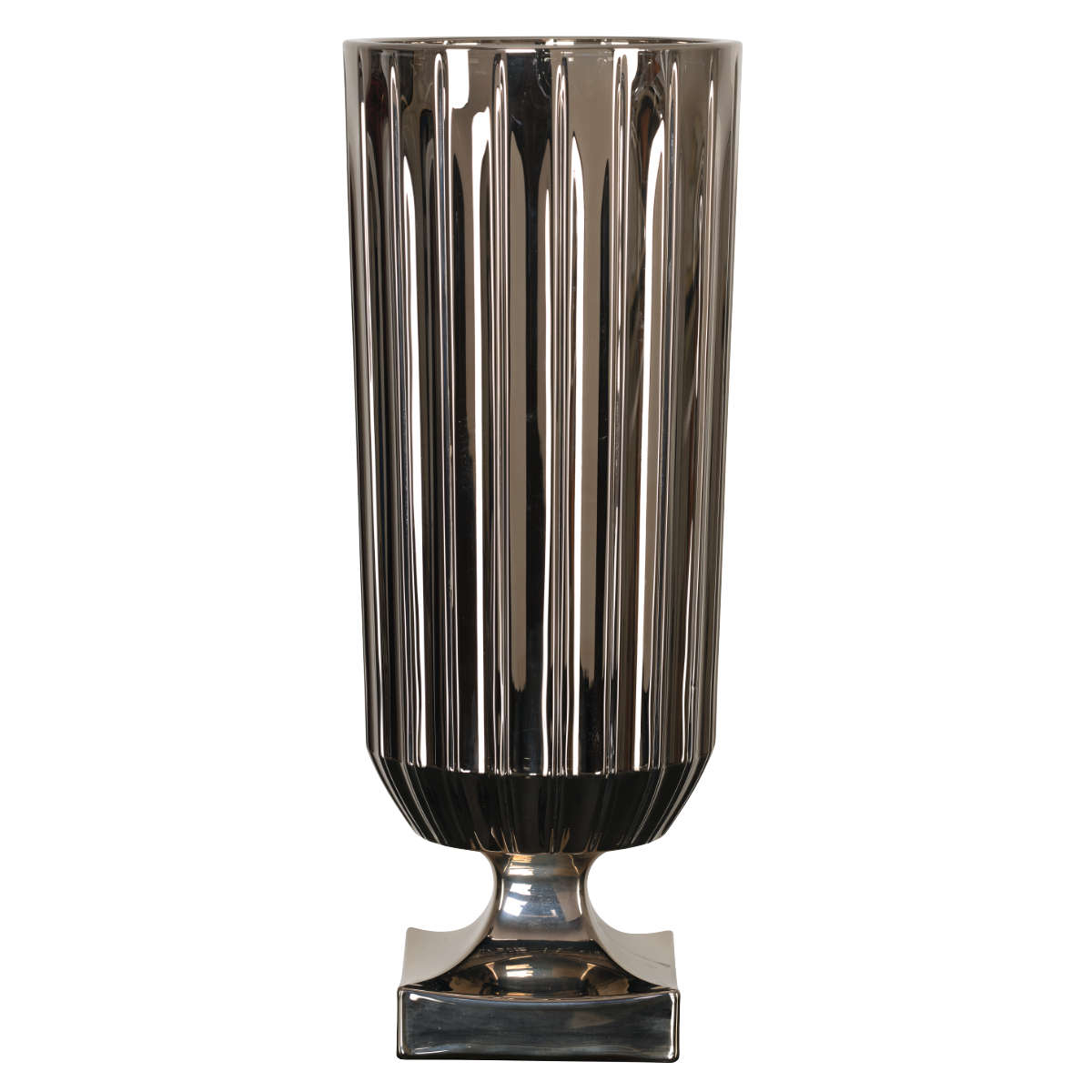 Nachtmann Minerva Platin Vase auf Fuß - Limited Edition 40,3 cm Minerva 104256