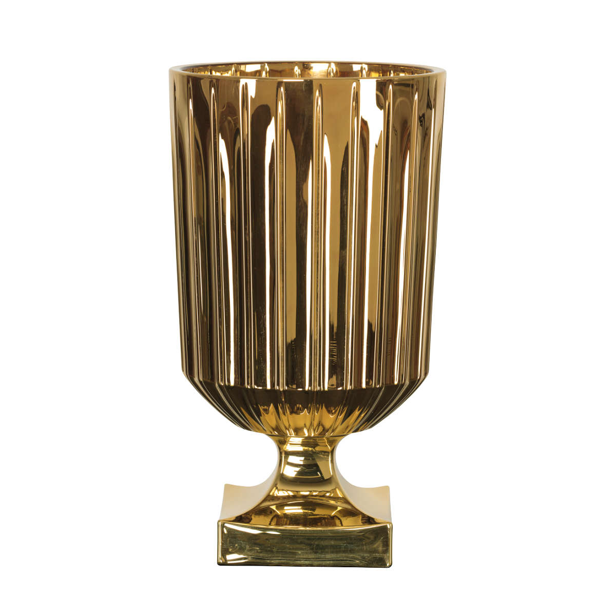 Nachtmann Minerva Gold Vase auf Fuß - Limited Edition 31,5 cm Minerva 104253