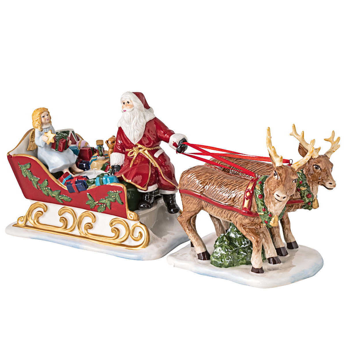 Villeroy & Boch Christmas Toys Schlitten Nostalgie - mit Teelicht 36 cm Christmas Toys 1483276644