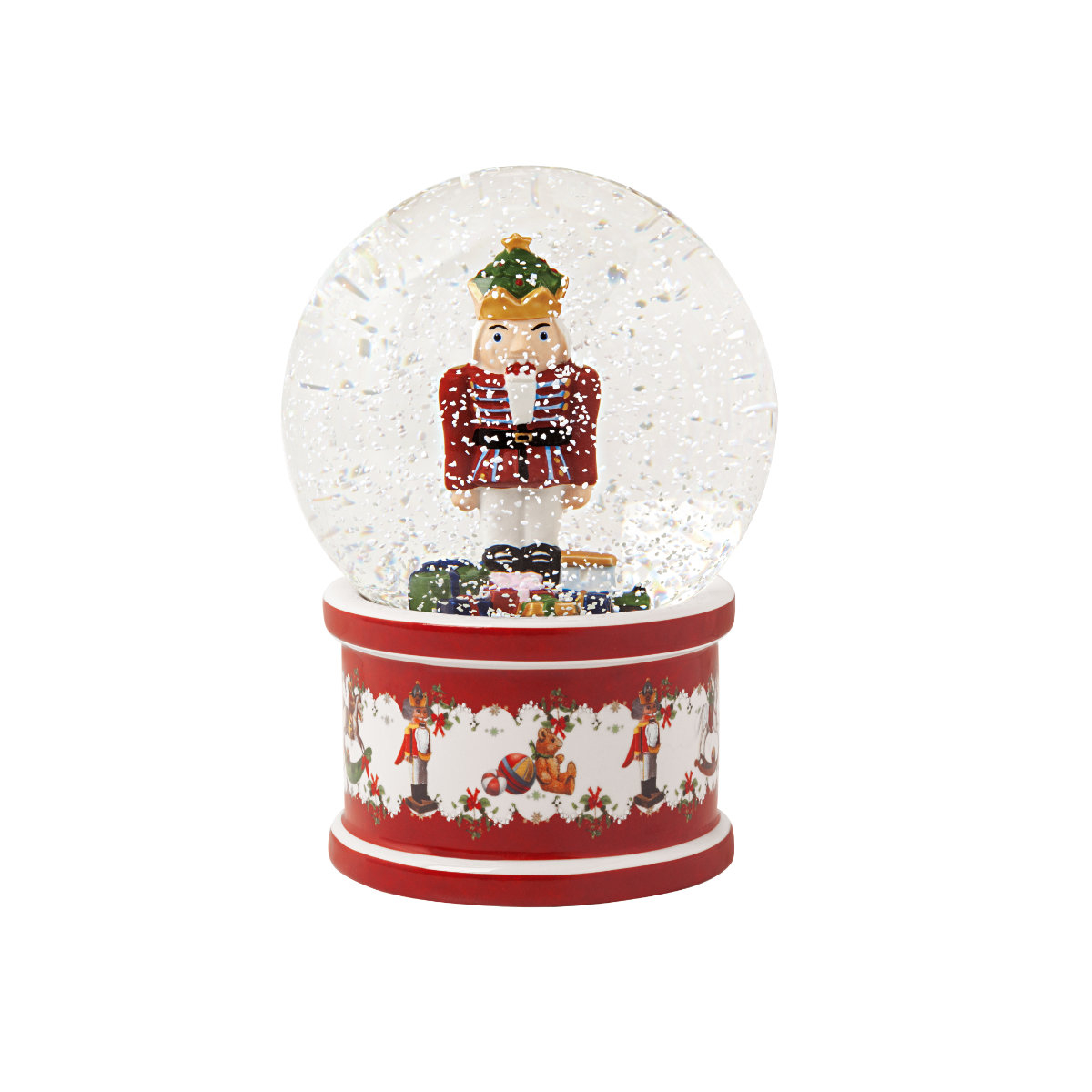 Villeroy & Boch Christmas Toys Schneekugel groß Nussknacker 17 cm Christmas Toys 1483276694