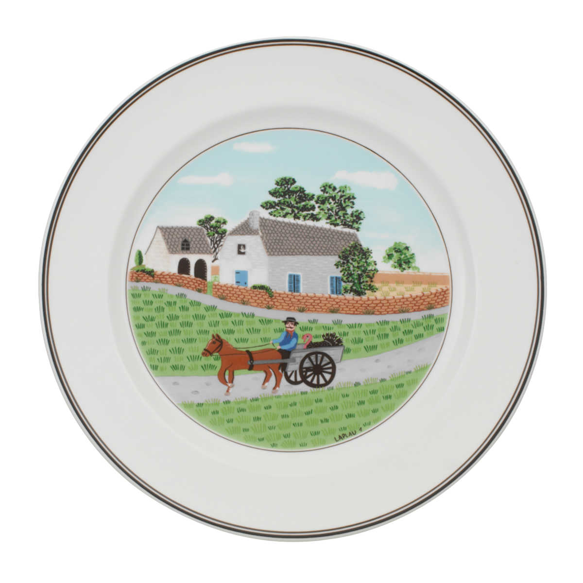 Villeroy & Boch Design Naif Speiseteller Bauer 27 cm Design Naif 1023372622