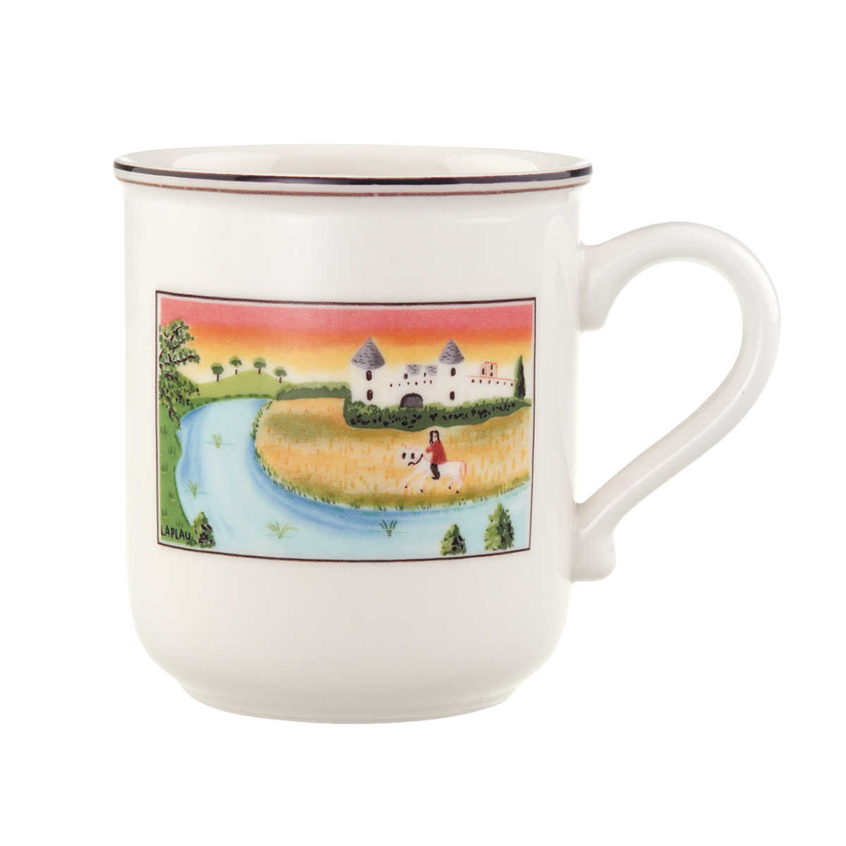 Villeroy & Boch Design Naif Becher mit Henkel Schloss 0,30 L Design Naif 1023374872