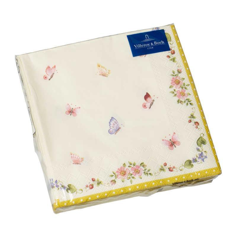 Villeroy & Boch Oster Accessoires Serviette Cocktail Schmetterling 20 Stück 25x25 cm Oster Accessoires 3590720032