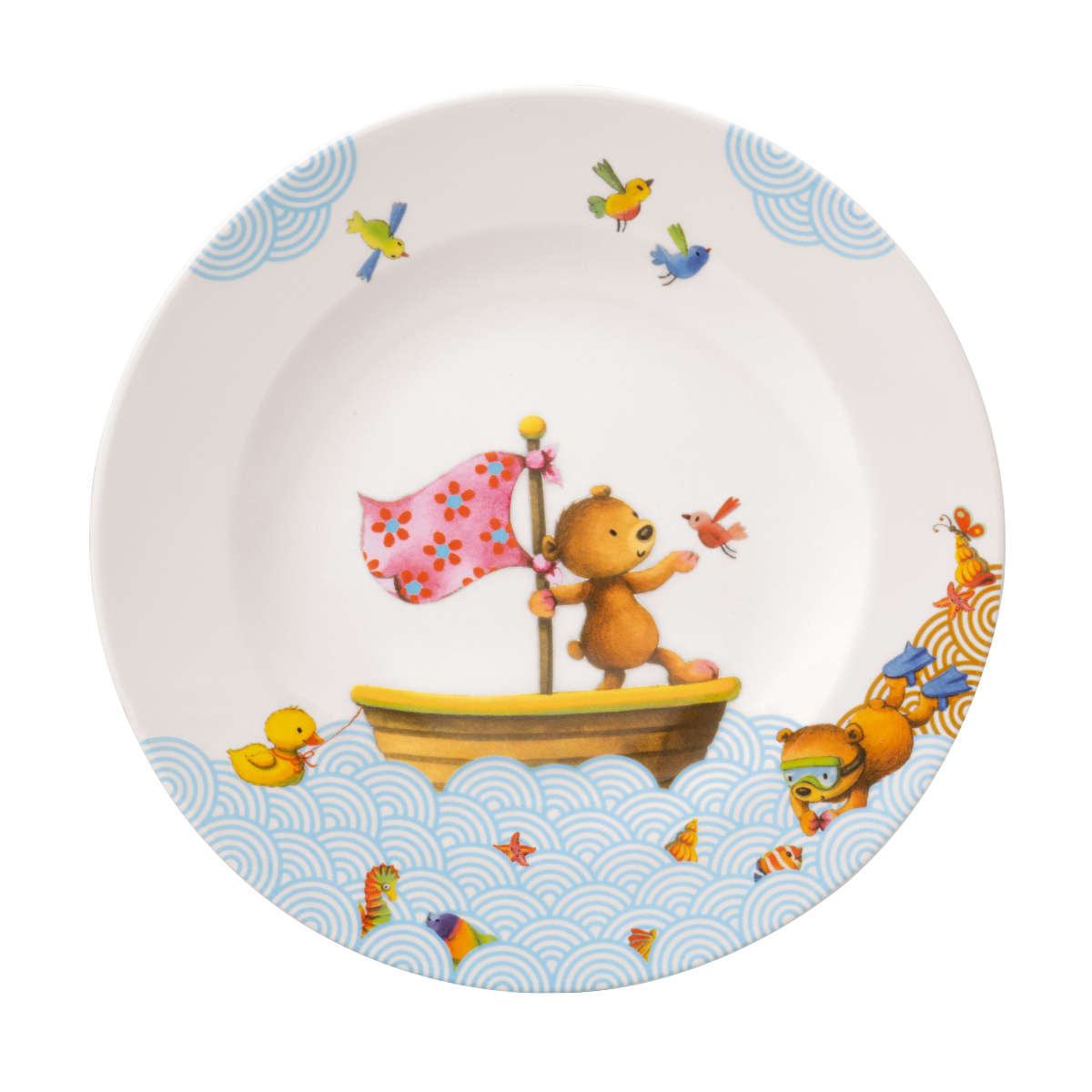 Villeroy & Boch Happy as a Bear Kinderteller flach 21,5 cm Happy as a Bear 1486642640