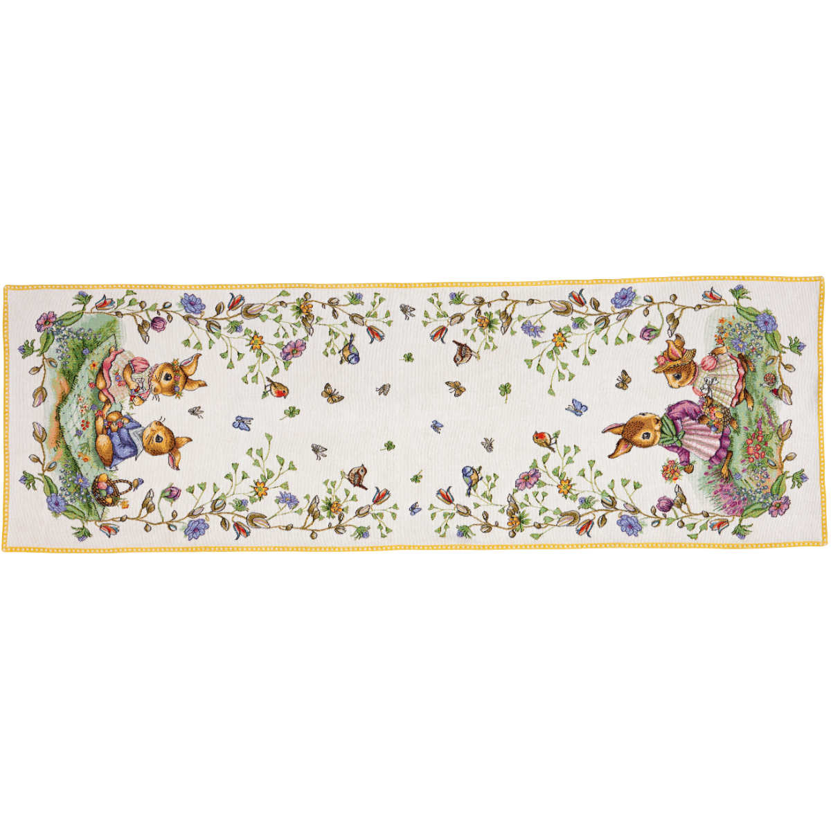 Villeroy & Boch Spring Fantasy Läufer XL Gobelin Picknick - 70% Baumwolle 30% Polyester 49x143 cm Spring Fantasy 1486446152