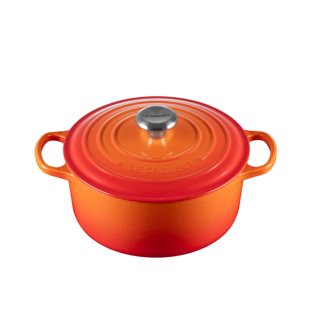 Le Creuset Bräter Signature rund Bräter rund ofenrot 24 cm Bräter Signature rund 21177240902430