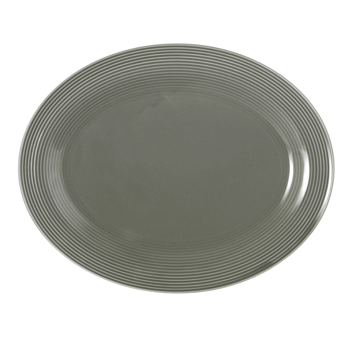 Seltmann Weiden Beat Perlgrau Servierplatte oval 35x28 cm Beat Perlgrau 001.771397