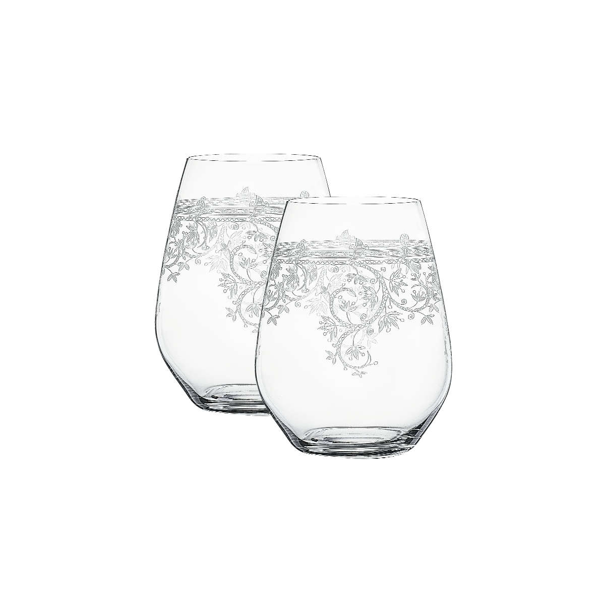 Spiegelau Arabesque Becher Glas Set 2-tlg. 0,46 L Arabesque 4192264