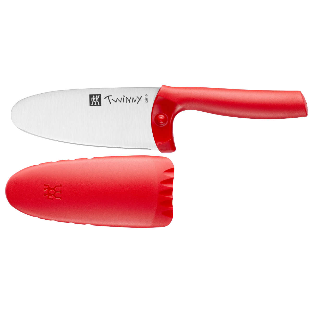 Zwilling Twinny Kinderkochmesser rot mit Fingerschutz 10 cm Twinny 1009473