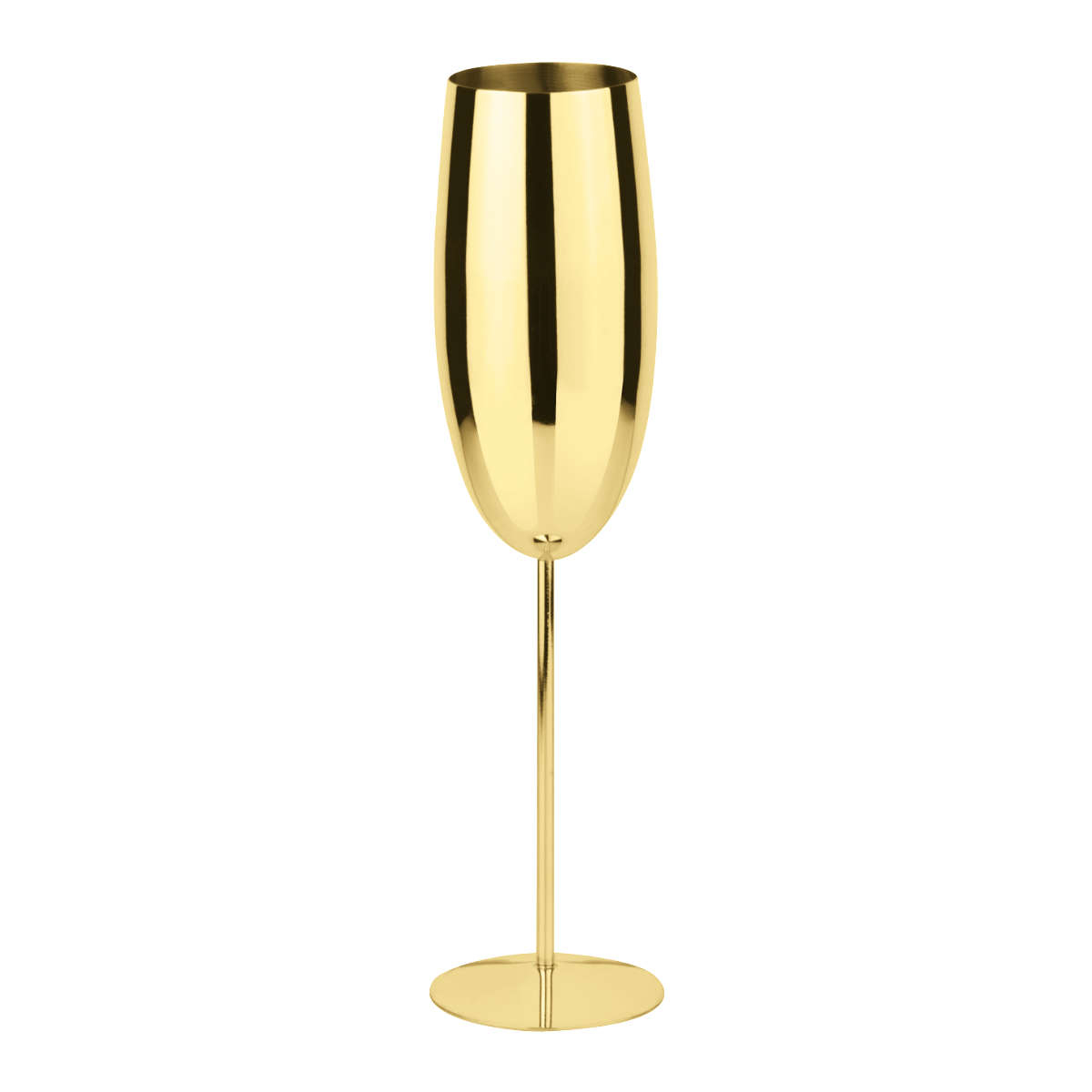 Sambonet Paderno Bar Utensils - Edelstahl / PVD Gold Champagnerkelch h: 25,5 cm / 270 ml Bar Utensils 41493G00