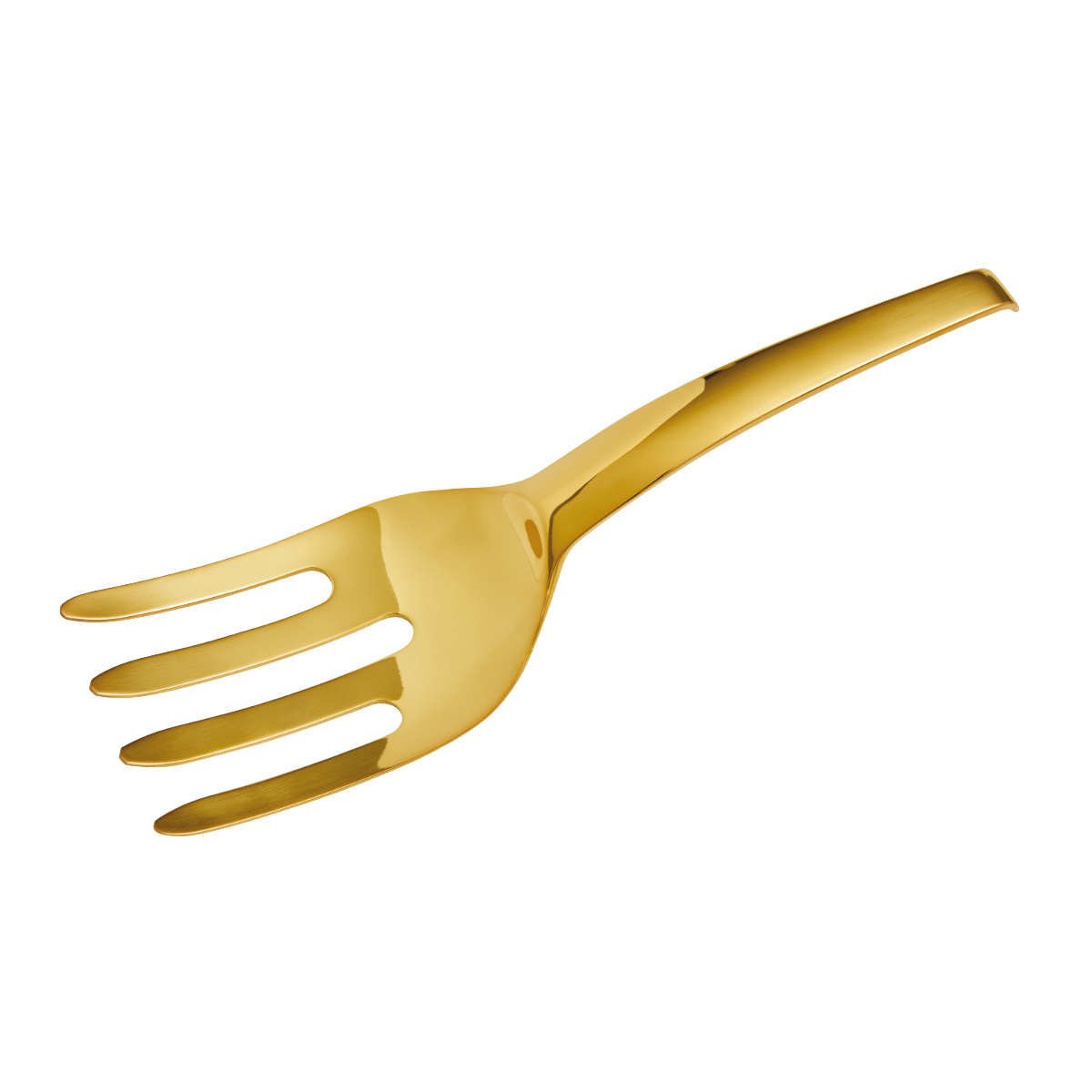 Sambonet Living - Edelstahl / PVD Gold Spaghettivorlegegabel 28,5 cm Living Edelstahl PVD / Gold 52750G15