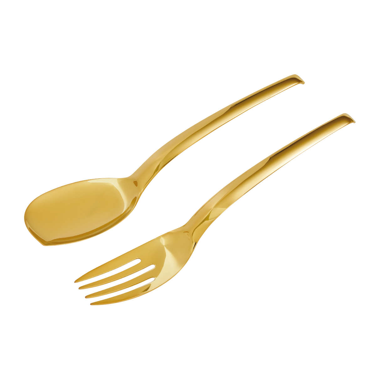 Sambonet Living - Edelstahl / PVD Gold Servierbesteck / Salatbesteck 30 cm Living Edelstahl PVD / Gold 52750G44