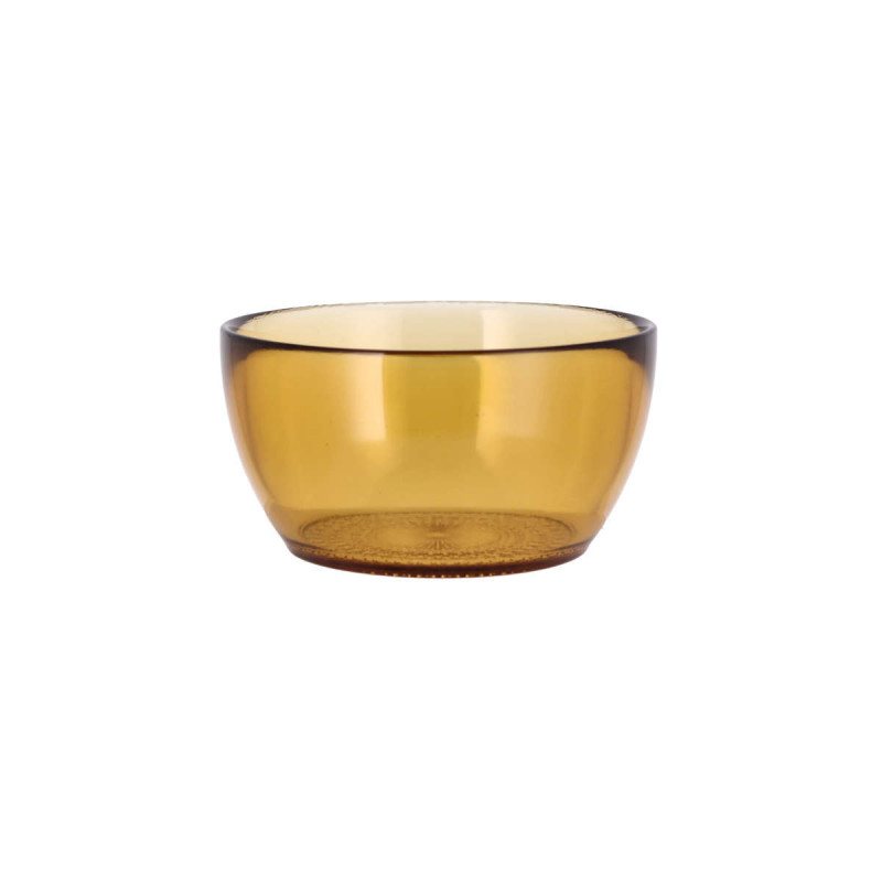 Bitz Kusintha - Glas amber Bowl d: 12 cm