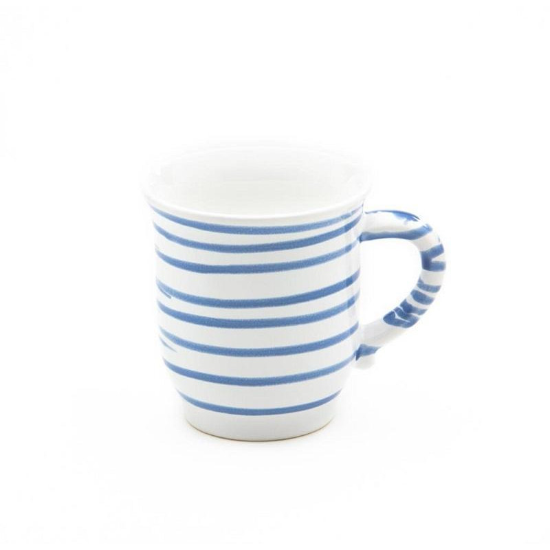 Gmundner Keramik Blaugeflammt Mug with Handle Plain 0.24 L