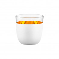 saucer cup white with glass 14,5 d: Eisch / gold cm Cappuccino Cosmo 300 ml cm h: 7,5 / pure
