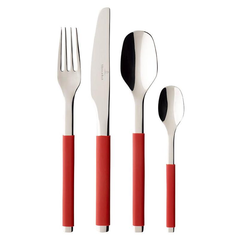 Villeroy & Boch Besteck S+ Cranberry Tafelbesteck Set 24-tlg. S+ Cranberry 1264339033