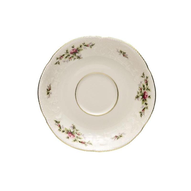 Rosenthal Sanssouci Elfenbein Moosrose neu Kaffee-/Tee-Untertasse 14 cm Sanssouci Elfenbein Moosrose neu 20480-508563-14741