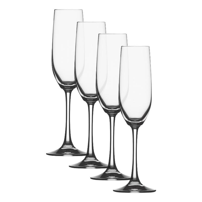 Spiegelau Vino Grande Sektkelch / Champagnerflöte Glas 185 ml Set 4-tlg. Vino Grande 4510275