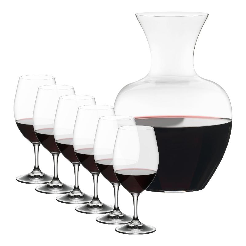 Riedel Overture Ouverture Glas Set 6x Magnum + Apple Dekanter 7-tlg. Ouverture 5408/35